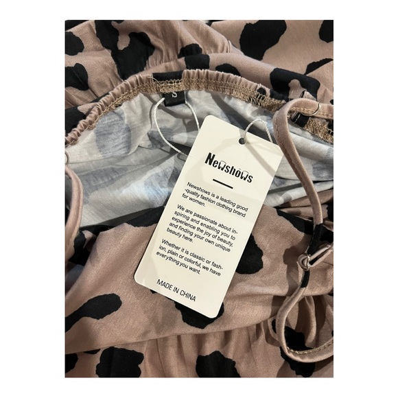 | newshows | NWT Leopard Swing Sundress with Pockets SM - Picture 7 of 7